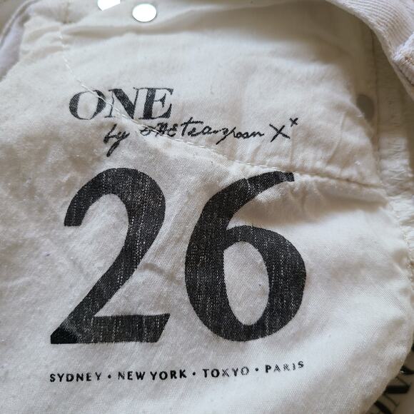 ONE BY ONETEASPOON Hawks Relaxed High Rise Twisted Cuff Hem Denim Shorts 26 - Picture 12 of 12